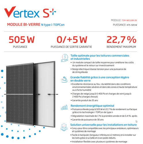 trina solar vertex 500