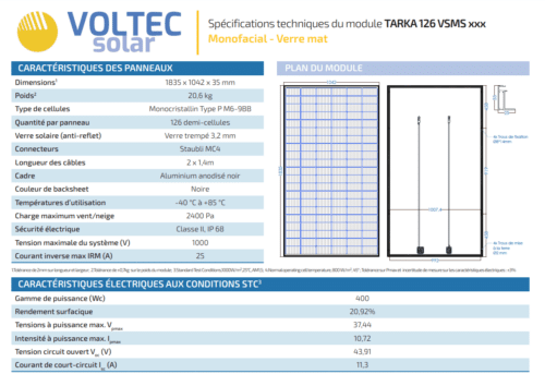 voltec solar tarka